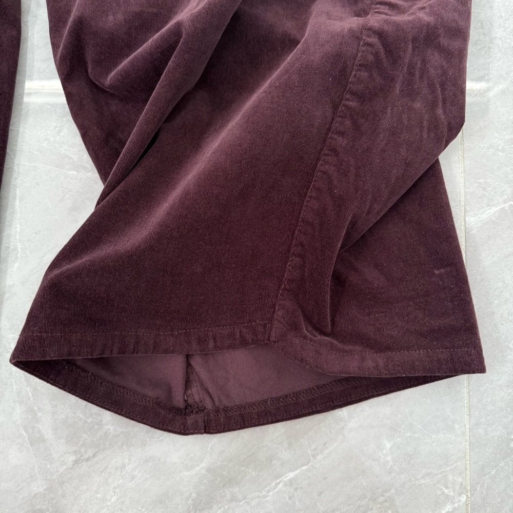 Women’s Democracy "Ab"solution Skyrise Wide Leg Corduroy Pants Tulip Hem 22W - Picture 8 of 16